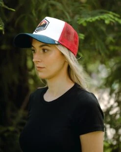 Born To Ride White / Red / Blue -The Indian Face Tienda 03 012 06 05