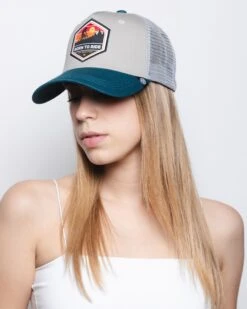 Born To Ride Grey / Blue -The Indian Face Tienda 03 012 10 04