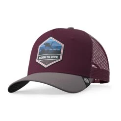 Born To Dive Red / Grey