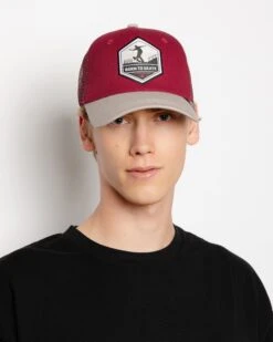 Born To Skate Red / Grey 24 Born To Skate Red / Grey -The Indian Face Tienda 03 012 23 01