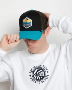 Born To Bodyboard Blue / Brown -The Indian Face Tienda 03 012 40 10