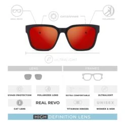 Kahoa Black / Red -The Indian Face Tienda 24 028 03 05