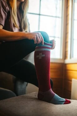 Crew Red / Blue -The Indian Face Tienda Calcetines 10