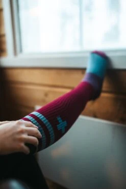 Crew Red / Blue -The Indian Face Tienda Calcetines 6