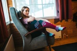 Crew Red / Blue -The Indian Face Tienda Calcetines 8