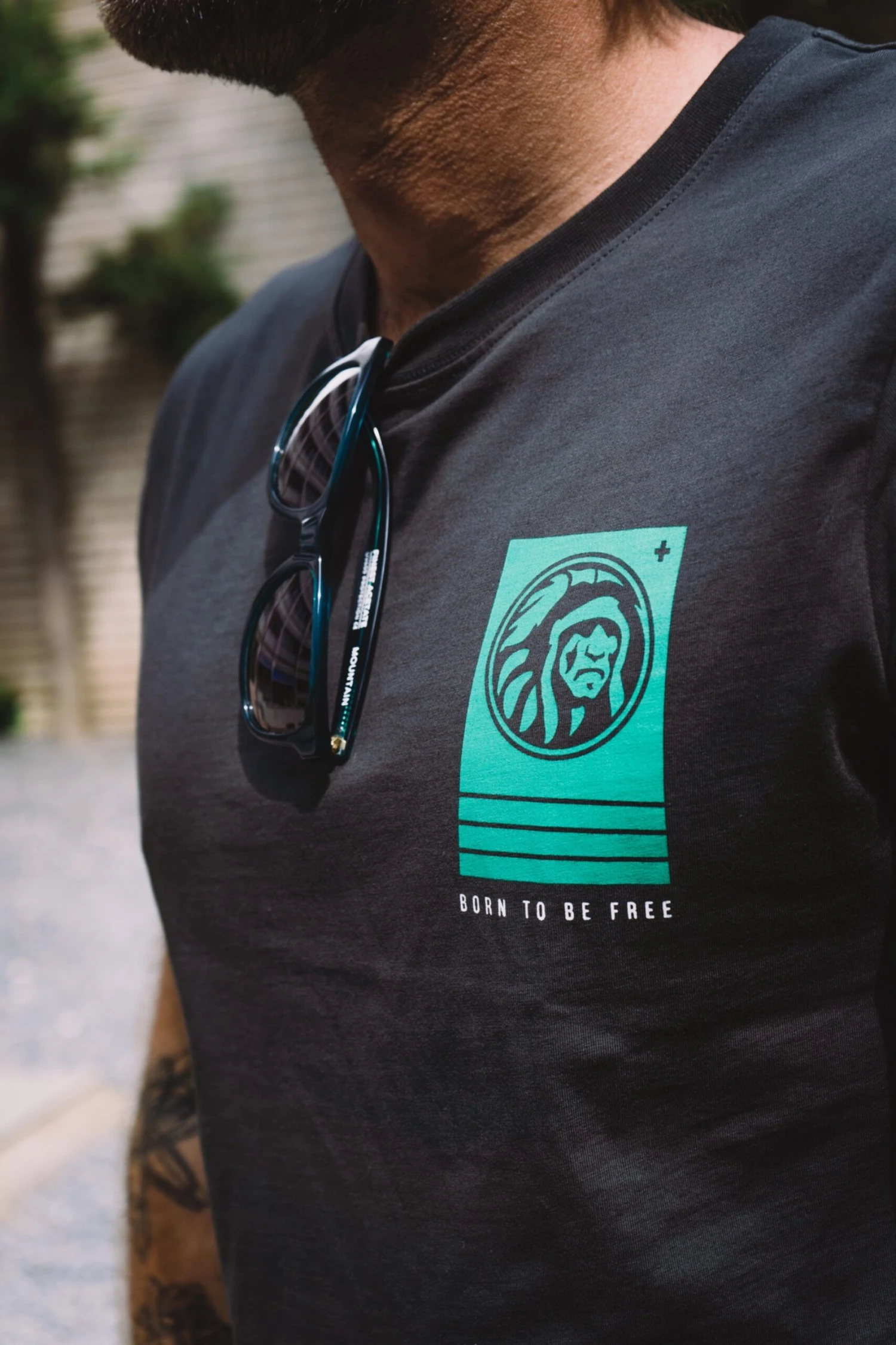 Camiseta The Indian Face Attitude Negro - 100% Algodón Unisex 9 Camiseta The Indian Face Attitude Negro - 100% Algodón Unisex - Imagen 7