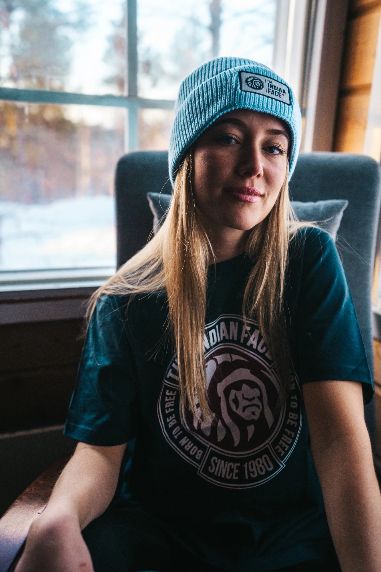 Camiseta The Indian Face Original Azul Marino - Diseño Unisex Premium 9 Camiseta The Indian Face Original Azul Marino - Diseño Unisex Premium - Imagen 7