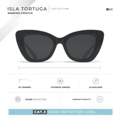 Isla Tortuga Black / Black 26 Isla Tortuga Black / Black -The Indian Face Tienda HK 012 01 06
