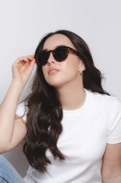 Hanukeii Mauricio Tortoise / Black Sunglasses -The Indian Face Tienda HK 014 02 2