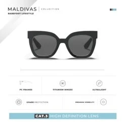 Maldivas Black / Black -The Indian Face Tienda HK 019 01 06
