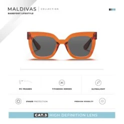 Maldivas Orange / Black 20 Maldivas Orange / Black -The Indian Face Tienda HK 019 03 06