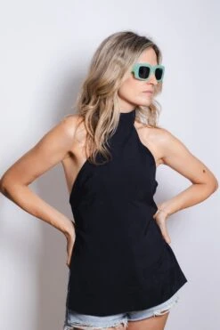 Santorini Green / Black -The Indian Face Tienda HK 022 02 3