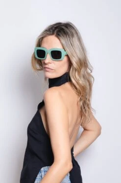 Santorini Green / Black -The Indian Face Tienda HK 022 02 4