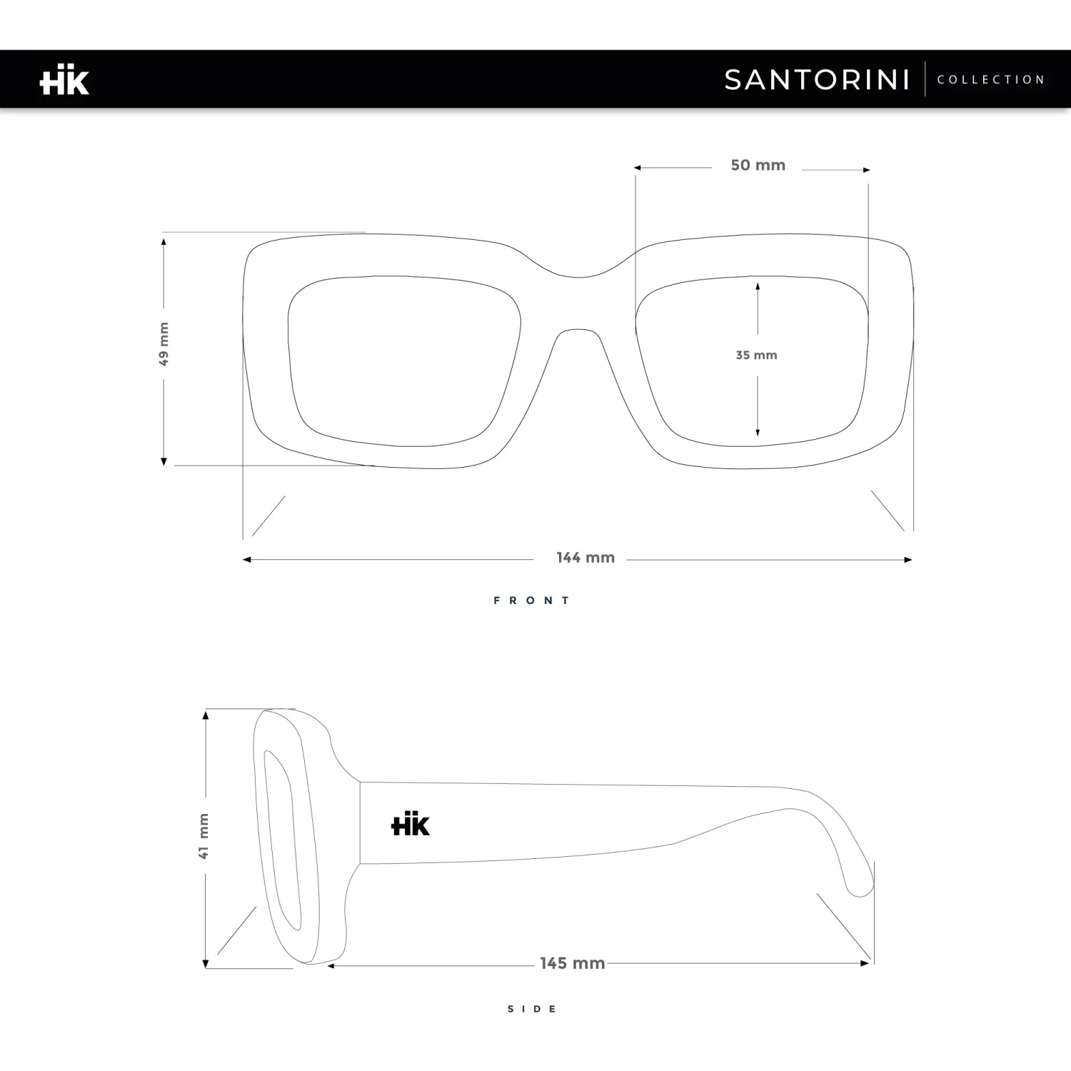 Santorini White / Black 9 Santorini White / Black - Imagen 7