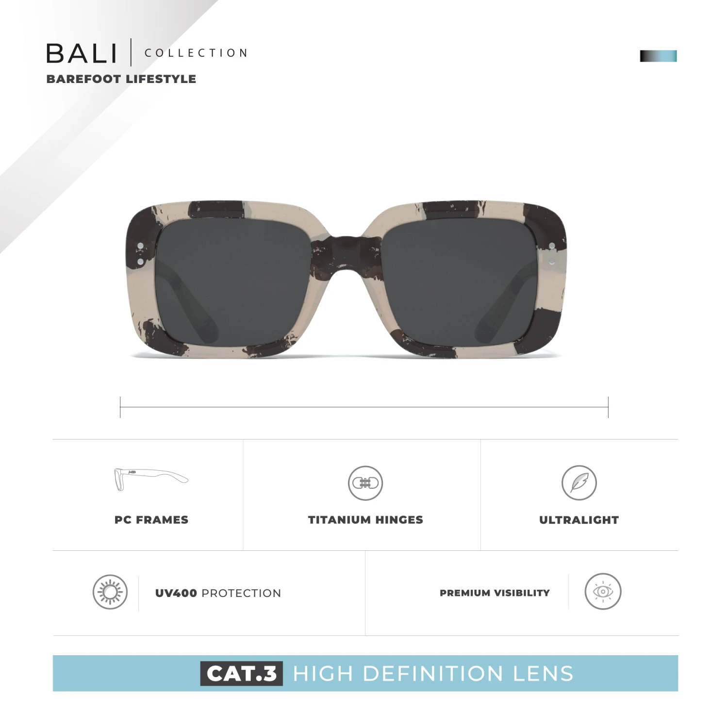 Bali Tortoise / Black 8 Bali Tortoise / Black - Imagen 6