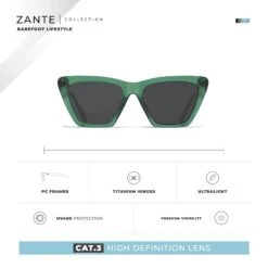 Zante Green / Black -The Indian Face Tienda HK 025 03 06
