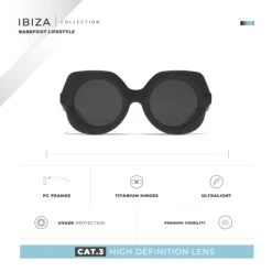 Ibiza Black / Black 20 Ibiza Black / Black -The Indian Face Tienda HK 026 01 06