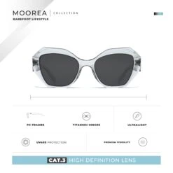 Moorea White / Black -The Indian Face Tienda HK 028 02 06