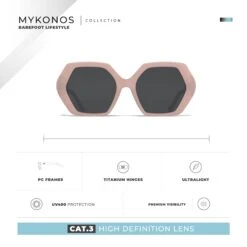 Mykonos Pink / Black 20 Mykonos Pink / Black -The Indian Face Tienda HK 030 03 06