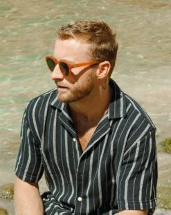 Teahupoo Orange / Black -The Indian Face Tienda HK A01 24M10C04 05