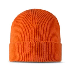 The Indian Face Alpine Orange Winter Beanie with Thermal Lining -The Indian Face Tienda IF A06 23M01C05 02