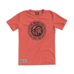 The Indian Face Soul Coral Unisex Cotton T-Shirt