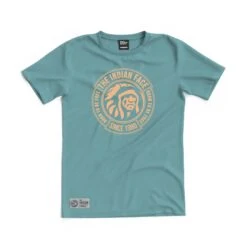 Camiseta The Indian Face Soul Azul Celeste - Algodón Premium Unisex