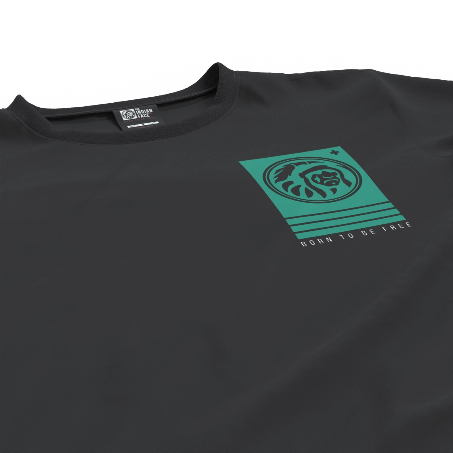 Camiseta The Indian Face Attitude Negro - 100% Algodón Unisex 5 Camiseta The Indian Face Attitude Negro - 100% Algodón Unisex - Imagen 3