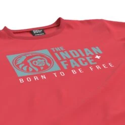 The Indian Face Born To Be Free Rose Unisex Cotton T-Shirt -The Indian Face Tienda TA C04 04 02
