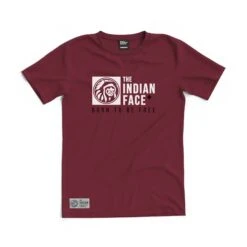 The Indian Face Born To Be Free Rojo: Camiseta Unisex de Algodón Premium