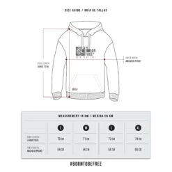 The Indian Face Born To Be Free - Sudadera Unisex Azul Celeste -The Indian Face Tienda TA S01 04 03