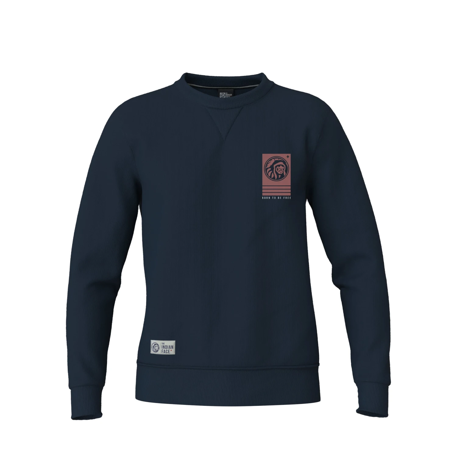 Sudadera The Indian Face Attitude Azul Marino - Unisex Premium 3 Sudadera The Indian Face Attitude Azul Marino - Unisex Premium