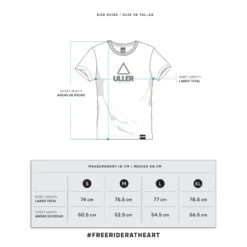 Uller® Classic Gris - Camiseta de Manga Corta 100% Algodón Unisex -The Indian Face Tienda UA C01 03 06