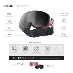 Helix Red / Silver -The Indian Face Tienda UL A02 23M02C02 04