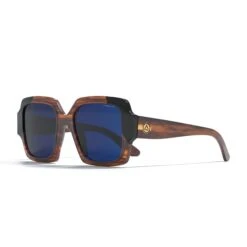Nazare Black Tortoise / Blue