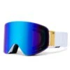 Uller Freeride Steel White/Gold Ski Goggles with Magnetic Lenses -The Indian Face Tienda UL V02 24M01C01 01