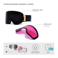 Uller Freeride Steel Black / Gold - Gafas de Esquí Magnéticas con Lentes X-POLAR 33 Uller Freeride Steel Black / Gold - Gafas de Esquí Magnéticas con Lentes X-POLAR -The Indian Face Tienda UL V02 24M01C02 08