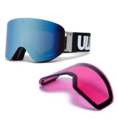Uller Freeride Steel Black / Silver - High-Performance Magnetic Ski Goggles -The Indian Face Tienda UL V02 24M01C05 05
