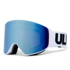 Uller Avalanche White / Blue - Gafas de Esquí con Lentes Magnéticas X-POLAR