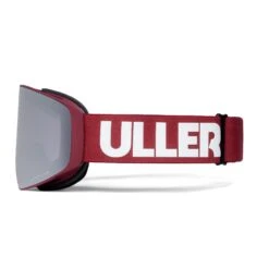 Uller Avalanche Red / Silver Ski & Snowboard Goggles with X-POLAR Lenses -The Indian Face Tienda UL V02 24M02C10 04
